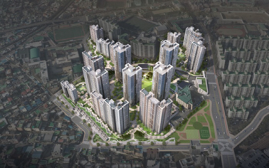 문화자이SKVIEW 조감도